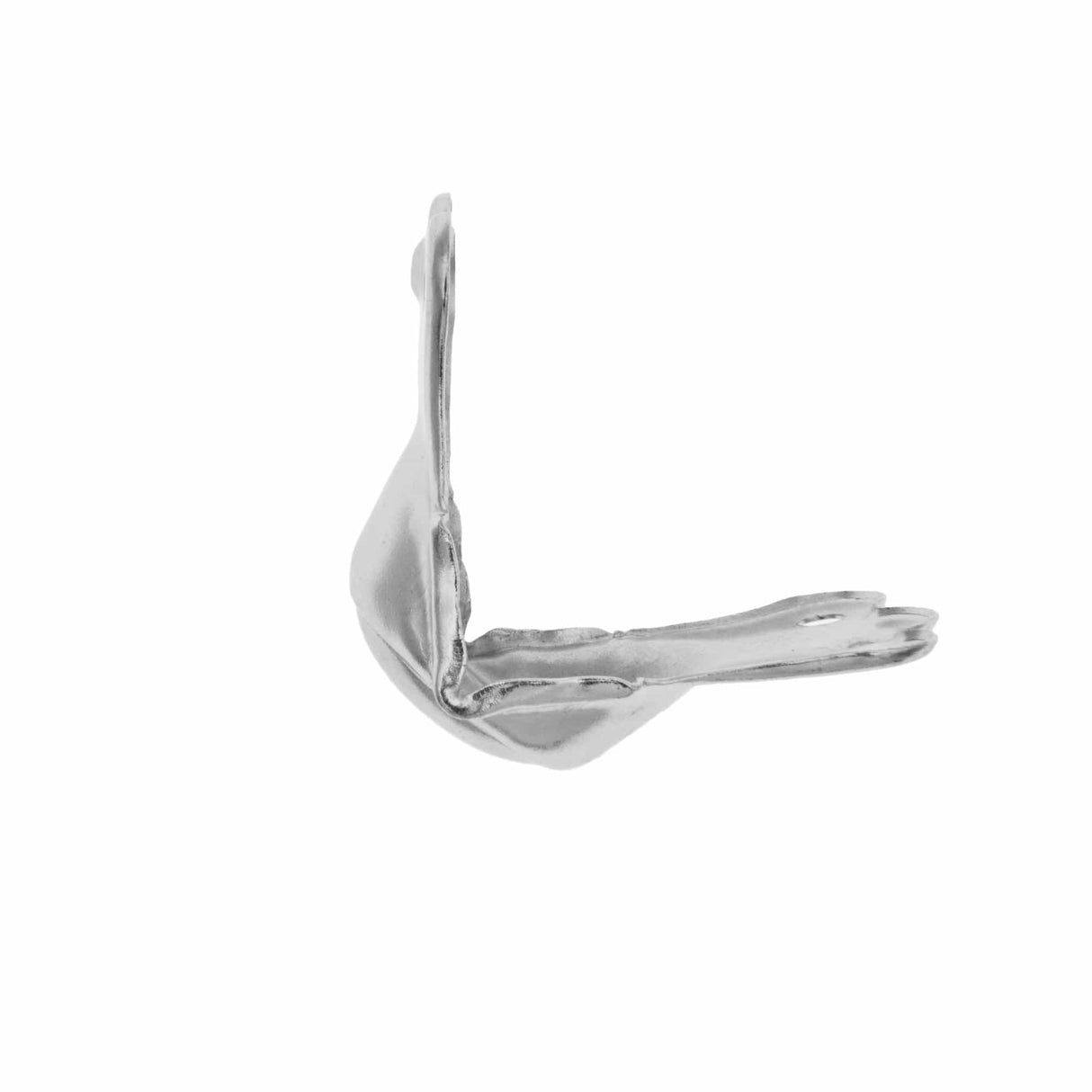 Ohio Travel Bag Wheels & Feet 1 5/8" Nickel, Trunk Edge Clamp, Steel, #G-9-NP G-9-NP