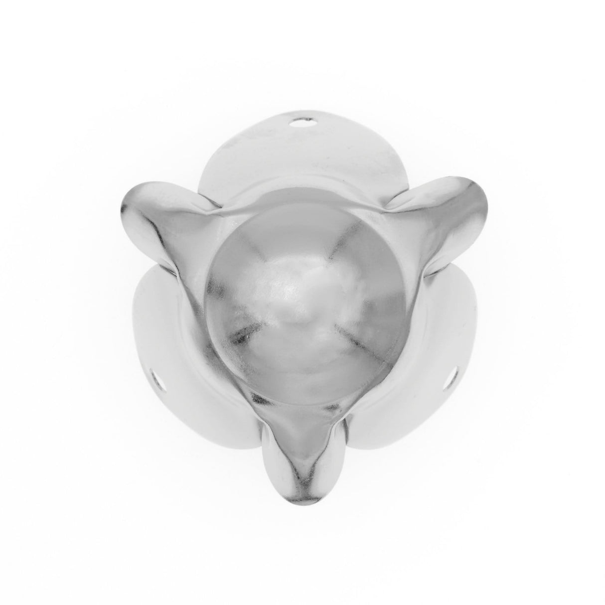 Ohio Travel Bag Wheels & Feet 1 7/8" Nickel, Corner, Steel, #L-1160-NP L-1160-NP