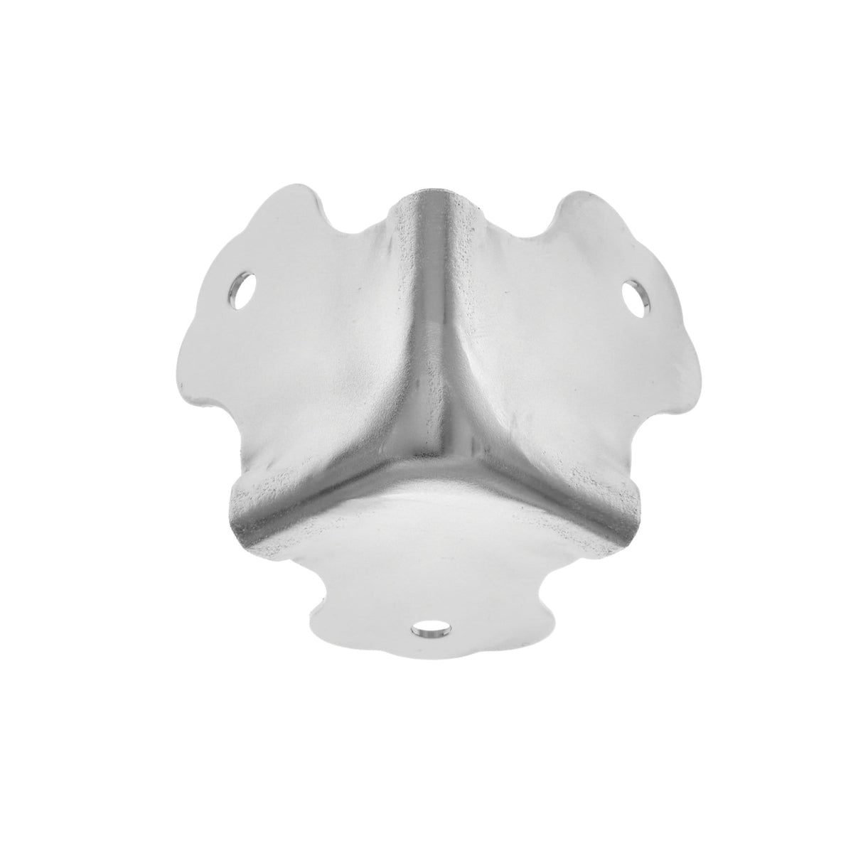 Ohio Travel Bag Wheels & Feet 1 7/8" Nickel, Corner, Steel, #L-3393 L-3393