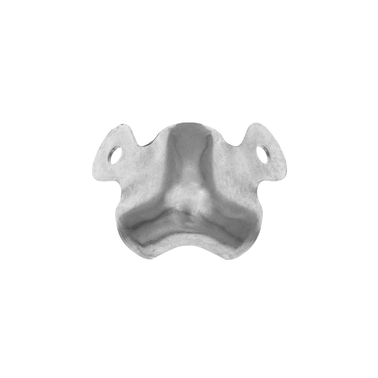 Ohio Travel Bag Wheels & Feet 1" Nickel, Two-Leg Corner, Steel, #L-775 L-775