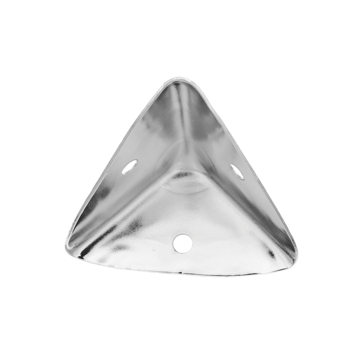 Ohio Travel Bag Wheels & Feet 2 1/4" Nickel, Corner, Steel, #F-7 F-7