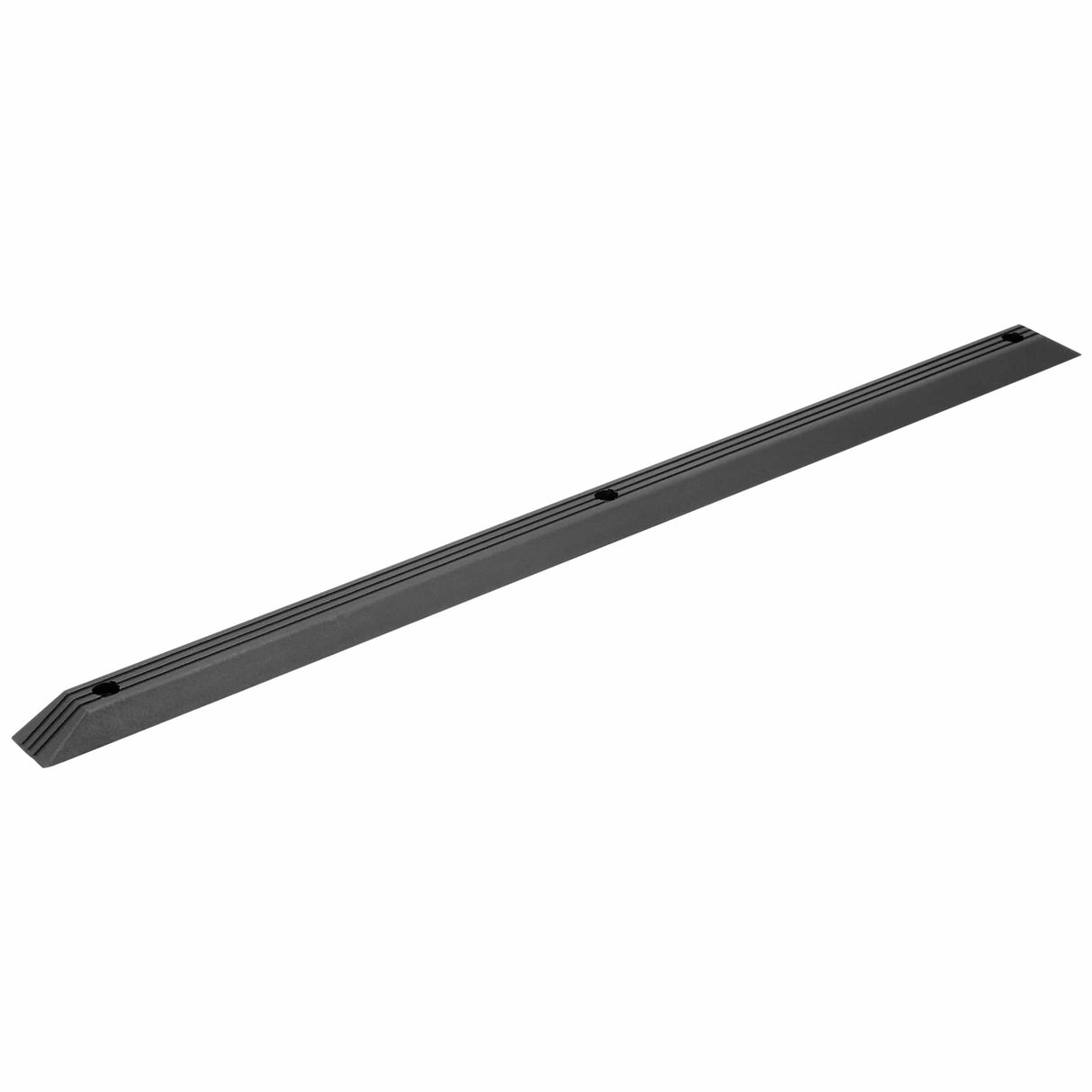 Ohio Travel Bag Wheels & Feet 22 1/2" Black, Bar Bottom Stud, Plastic, #L-2133 L-2133