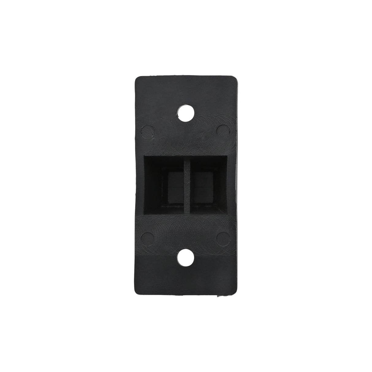 Ohio Travel Bag Wheels & Feet 3/4" Black, Bottom Stud, Plastic, #L-2469 L-2469