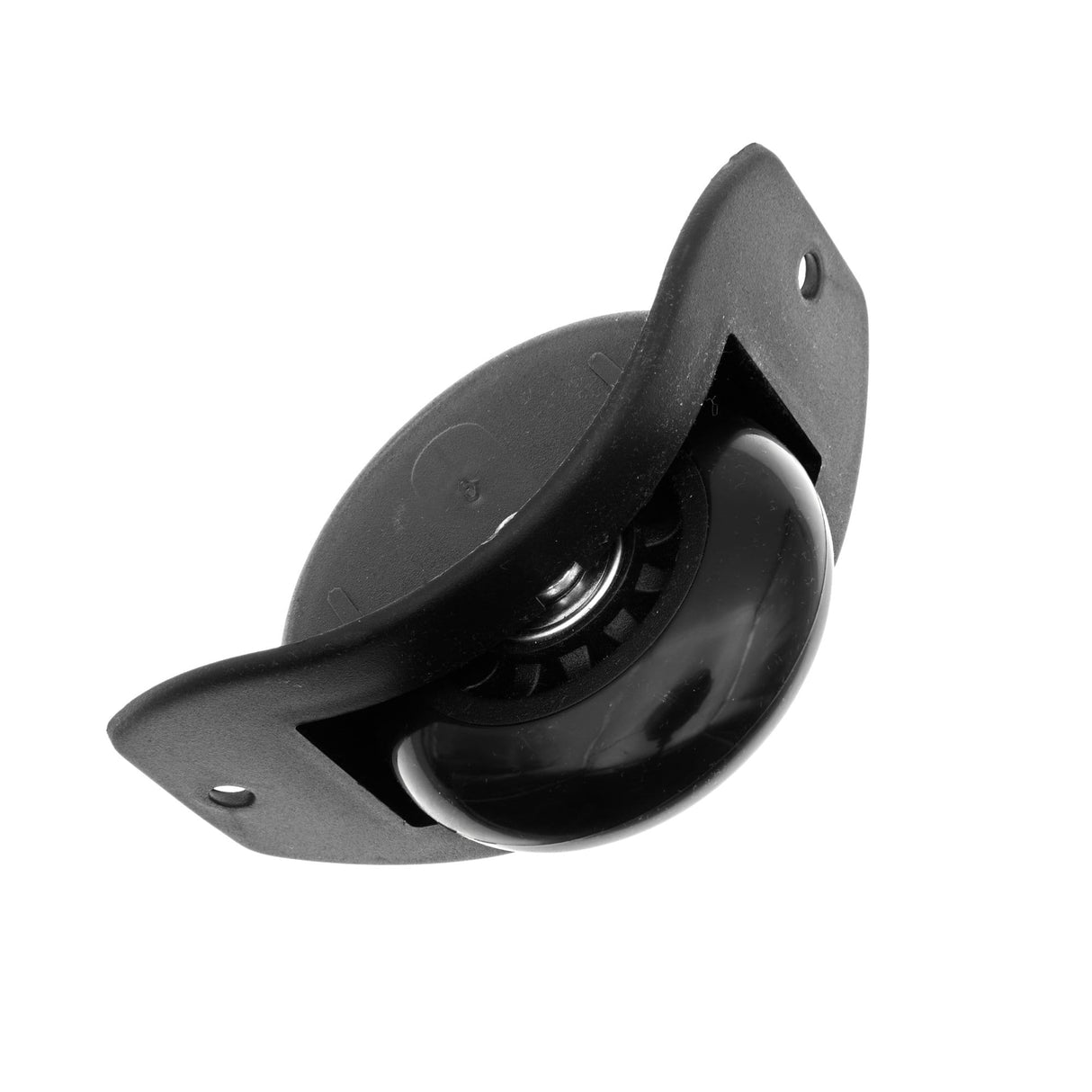 Ohio Travel Bag Wheels & Feet 3" Black, Inline Skate Wheel w/ Housing, Plastic, #L-2139 L-2139