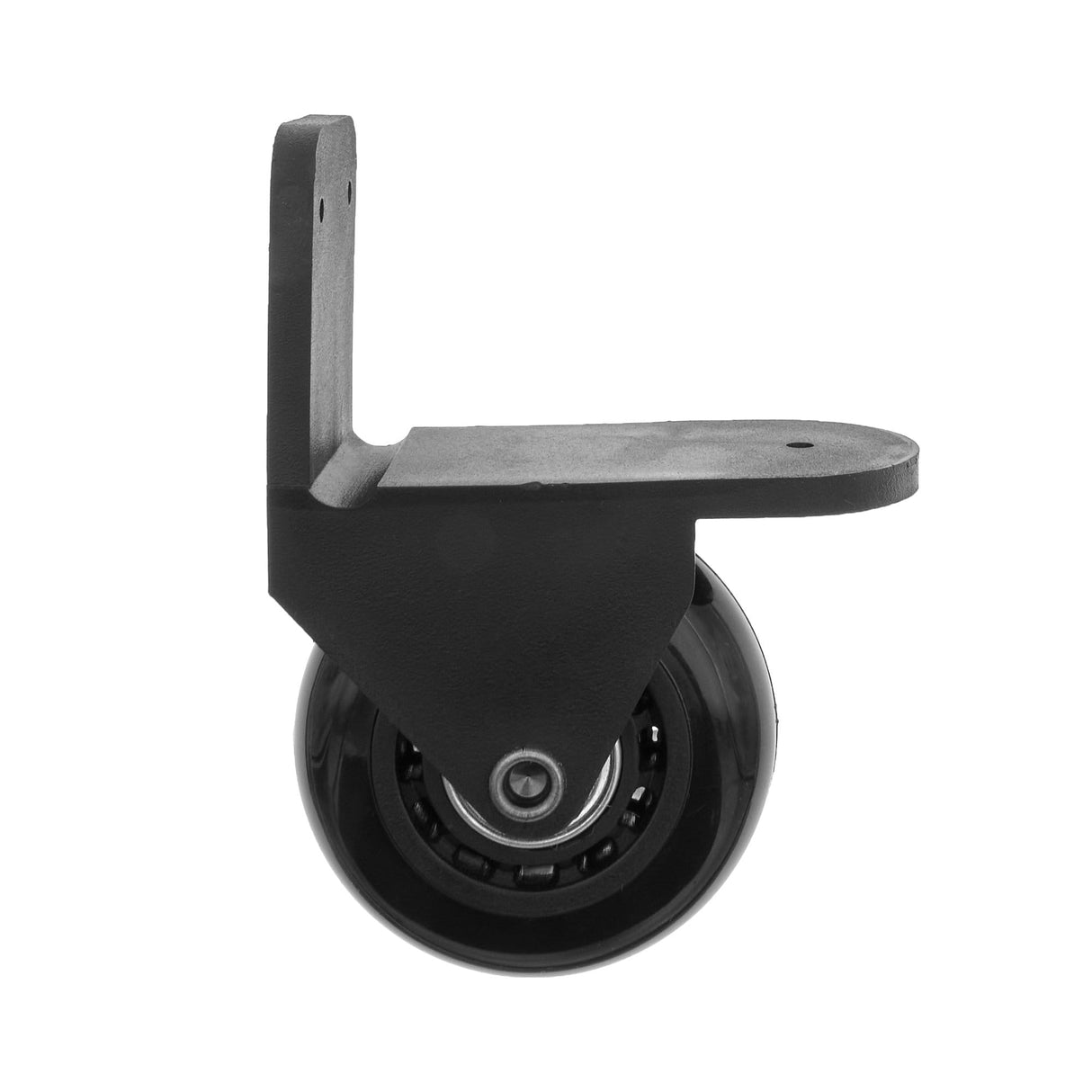 Ohio Travel Bag Wheels & Feet 60mm Black, Inline Skate Wheel with Housing, Plastic, #L-3666 L-3666