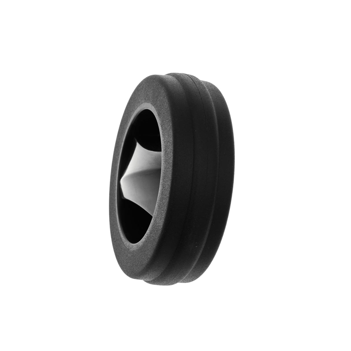Ohio Travel Bag Wheels & Feet 60mm Wheel Black. Sold By The Pair, #L-3833 L-3833