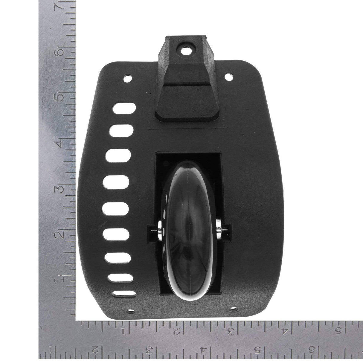 Ohio Travel Bag Wheels & Feet 65mm Black, Ball Bearing Wheel with Housing Pair, Plastic, #L-3816 L-3816