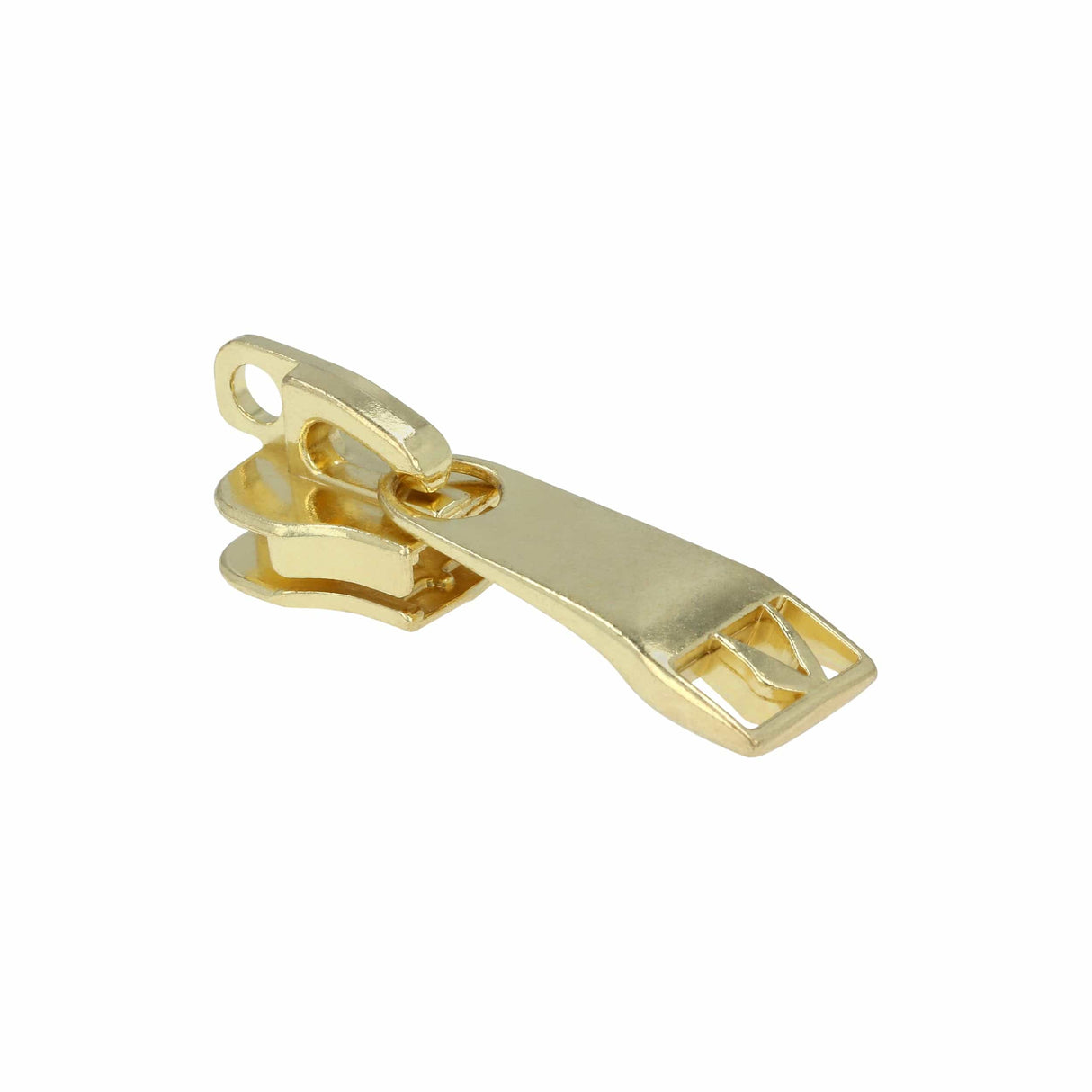 Ohio Travel Bag Zippers #10 Brass, Coil Padlock Slider, Zinc Alloy, #ZS-7-BP ZS-7-BP