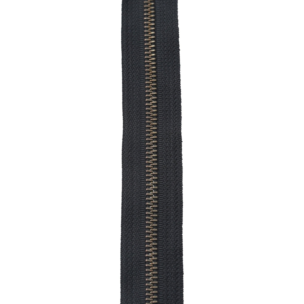 Ohio Travel Bag Zippers 24" Black w/Antique Brass, Bomber Jacket, #5 Metal, #6BJ-24-BLK-ANT 6BJ-24-BLK-ANT