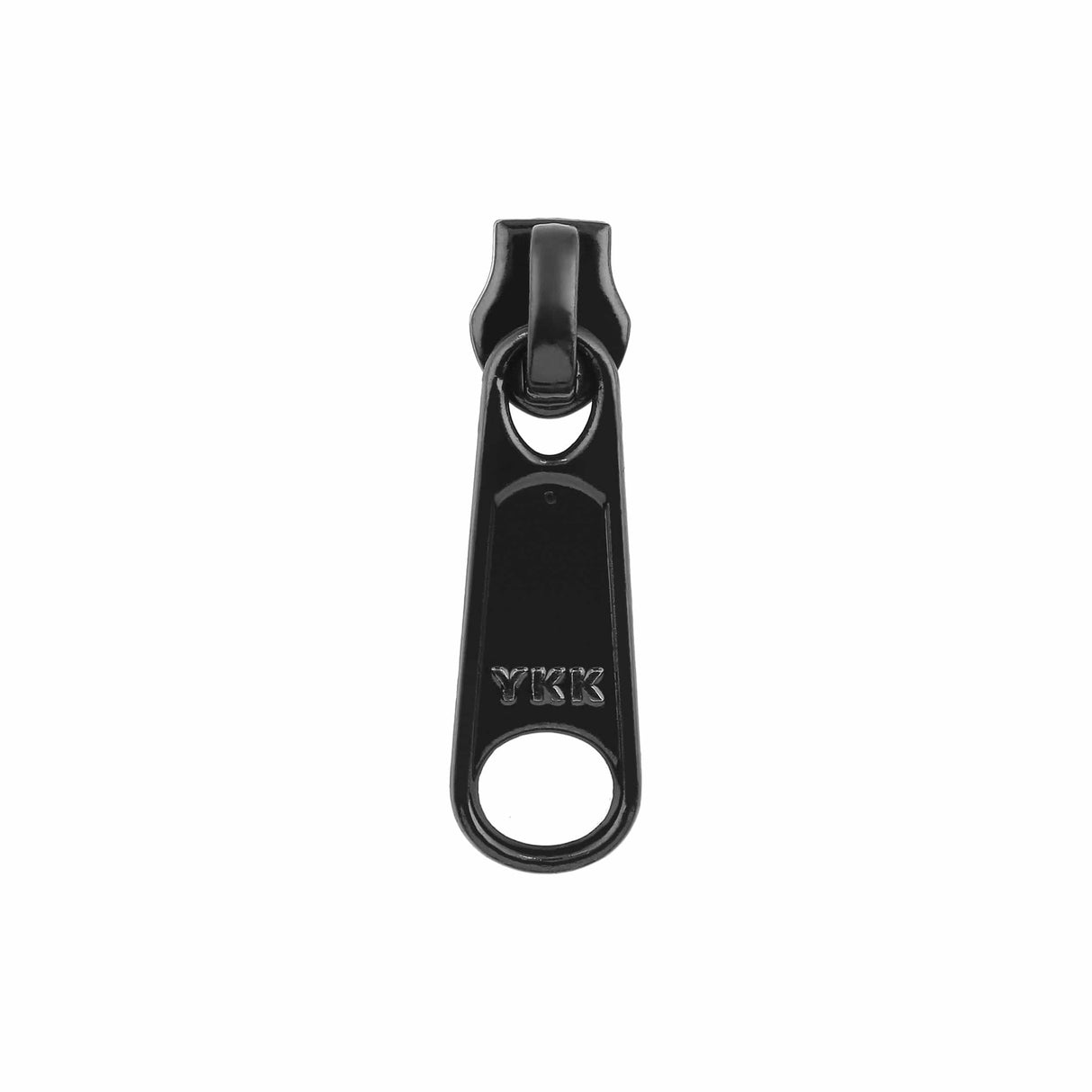 Ohio Travel Bag Zippers #4.5 Black, YKK Long Tab Swivel Slider, Zinc Alloy, #4.5C-1-BLK 4.5C-1-BLK