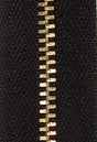 Ohio Travel Bag Zippers #4 Black wth Brass, YKK Zipper Chain, Zinc Alloy, #4M-BLK 4M-BLK