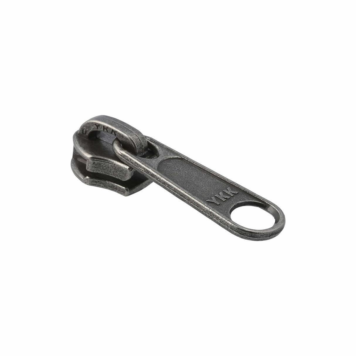 Ohio Travel Bag Zippers #5 Antique Nickel, YKK Long Tab Semi Swivel Slider, Zinc, #5CN-1-ANTN 5CN-1-ANTN