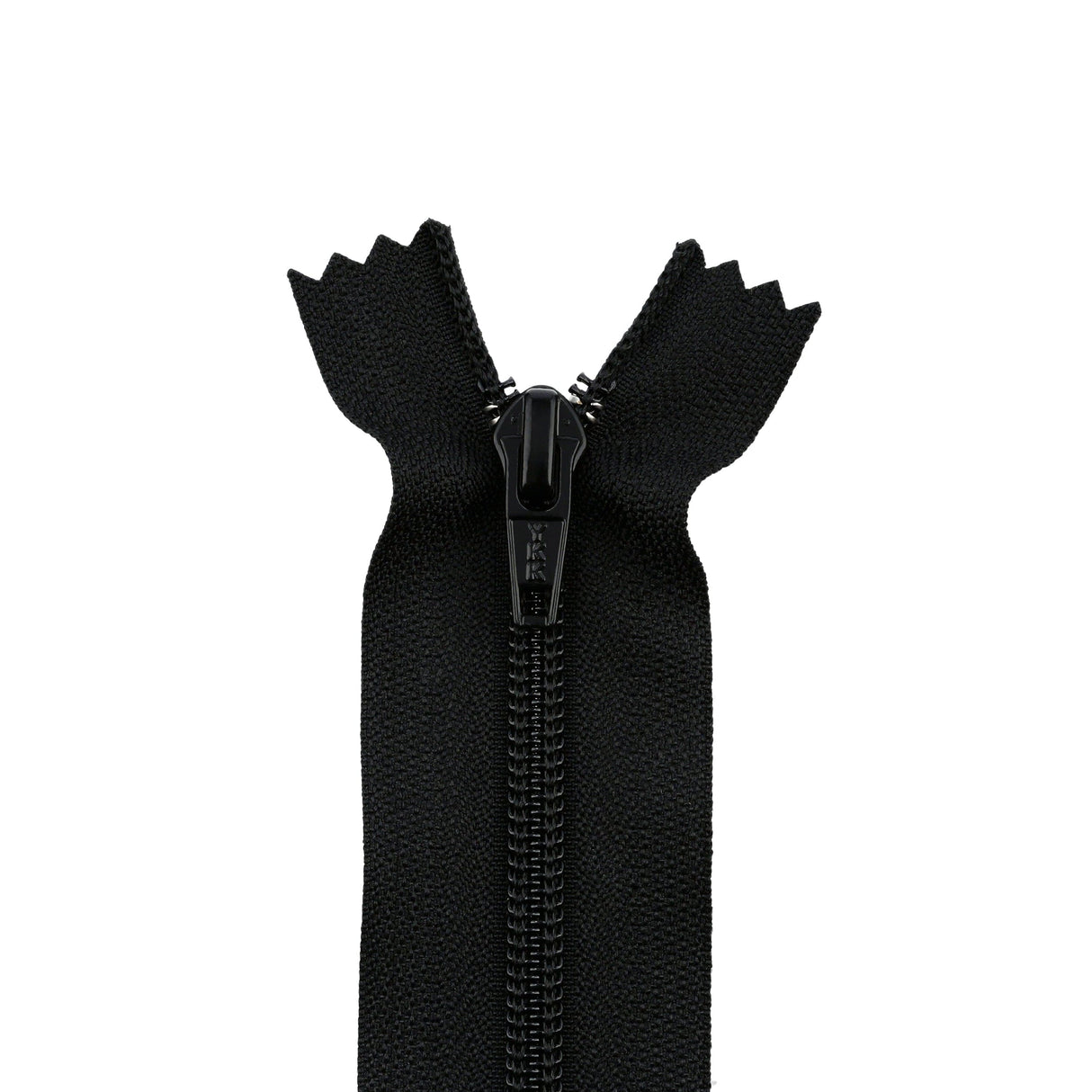 Ohio Travel Bag Zippers #5 Black, 8" Coil Boot Zipper, Nylon, #560-8-BLK 560-8-BLK