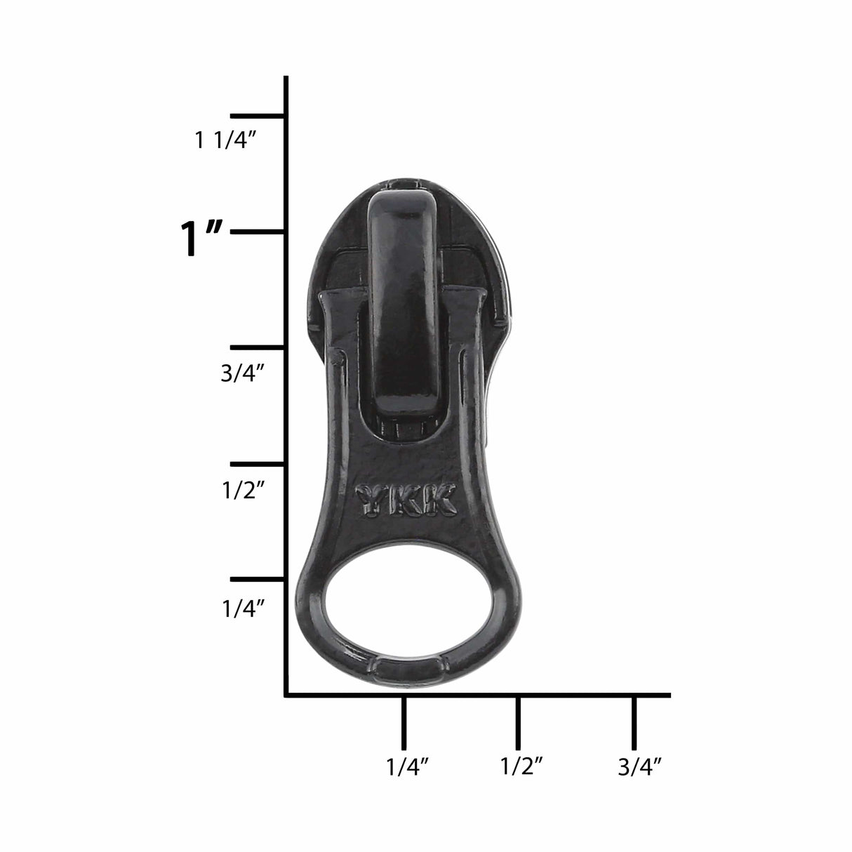 Ohio Travel Bag Zippers #5 Black, YKK Invisible Auto Lock Slider, Zinc Alloy, #5CN-9-BLK 5CN-9-BLK