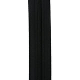 Ohio Travel Bag Zippers #5 Black,  YKK RC Zipper Tape,  Zinc Alloy, #5RC-BLK 5RC-BLK