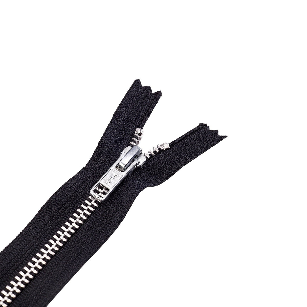 Ohio Travel Bag Zippers #6, 10"inch, Black with Aluminum Teeth, Closed End Zipper, Nylon, #6CEB-10-BLK-N 6CEB-10-BLK-N