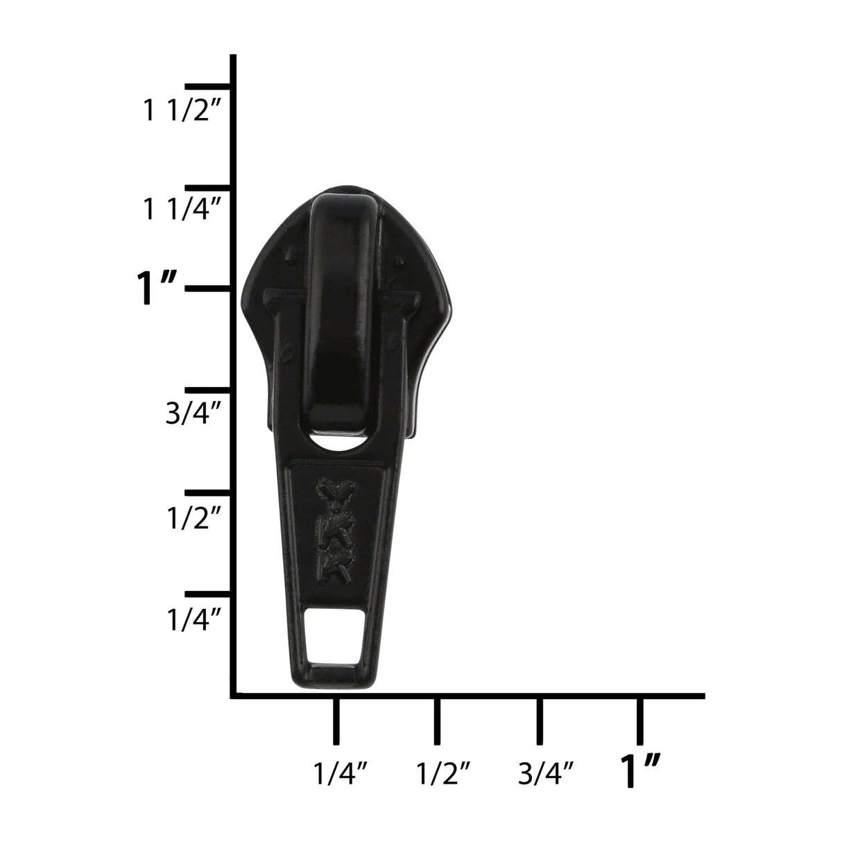 Ohio Travel Bag Zippers #8 Black, YKK Auto Lock Slider, Zinc Alloy, #8C-3-BLK 8C-3-BLK