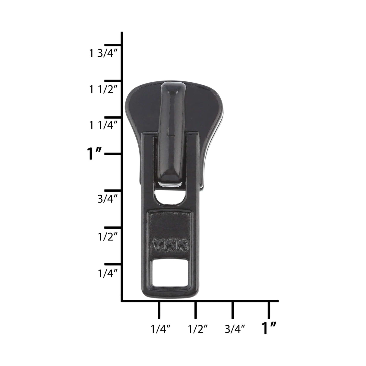 Ohio Travel Bag Zippers #8 Black, YKK Vislon Auto Lock Slider, Zinc Alloy, #8V-1-BLK 8V-1-BLK