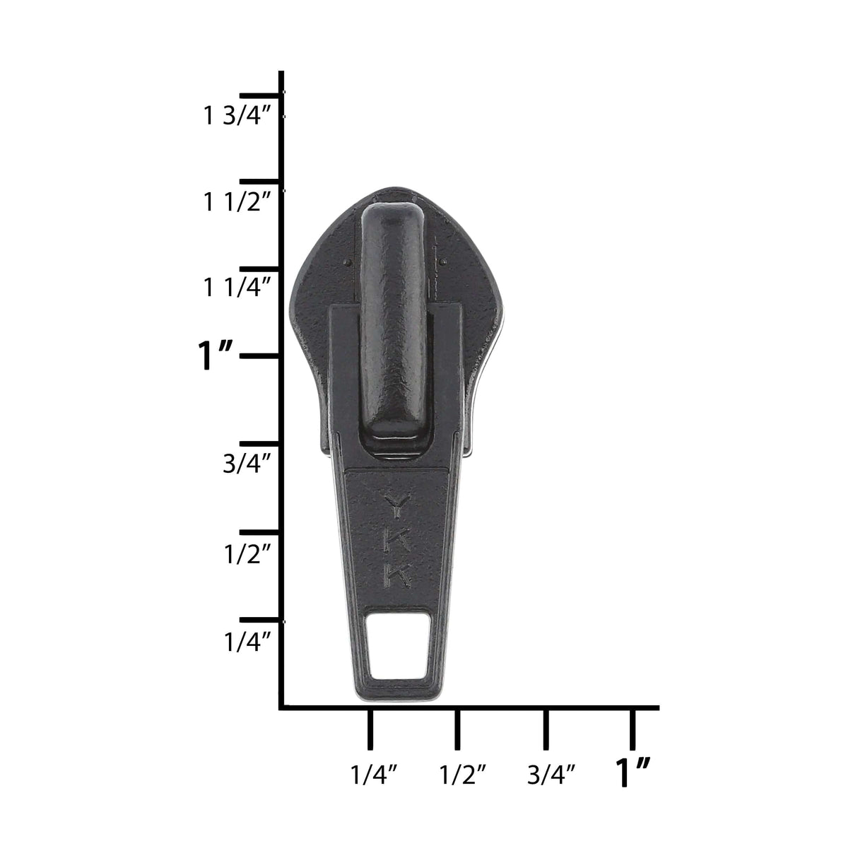 Ohio Travel Bag Zippers #9 Black, YKK Auto Lock Slider, Zinc Alloy, #9C-2-BLK 9C-2-BLK