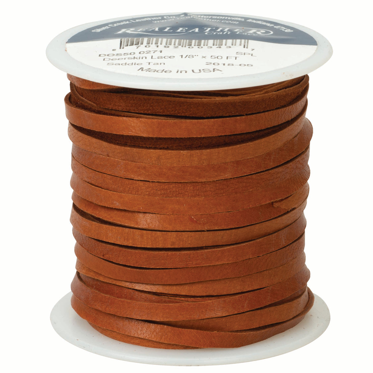 Deerskin Lace, 1/8" x 50'