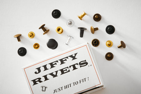 Jiffy Rivets® – Quick-Set Leather Rivet Fasteners