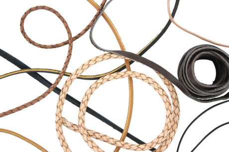 Leather Lacing – Strips, Cord & Braiding Supplies