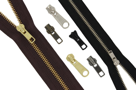 Zipper Sliders – Replacements for Bags & Jackets