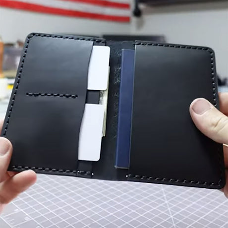 Making A Handsewn Passport Wallet with MorrisonMade