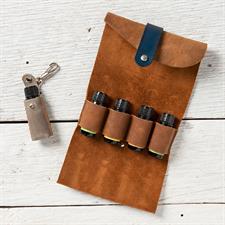 DIY Leather Essential Oil Holders