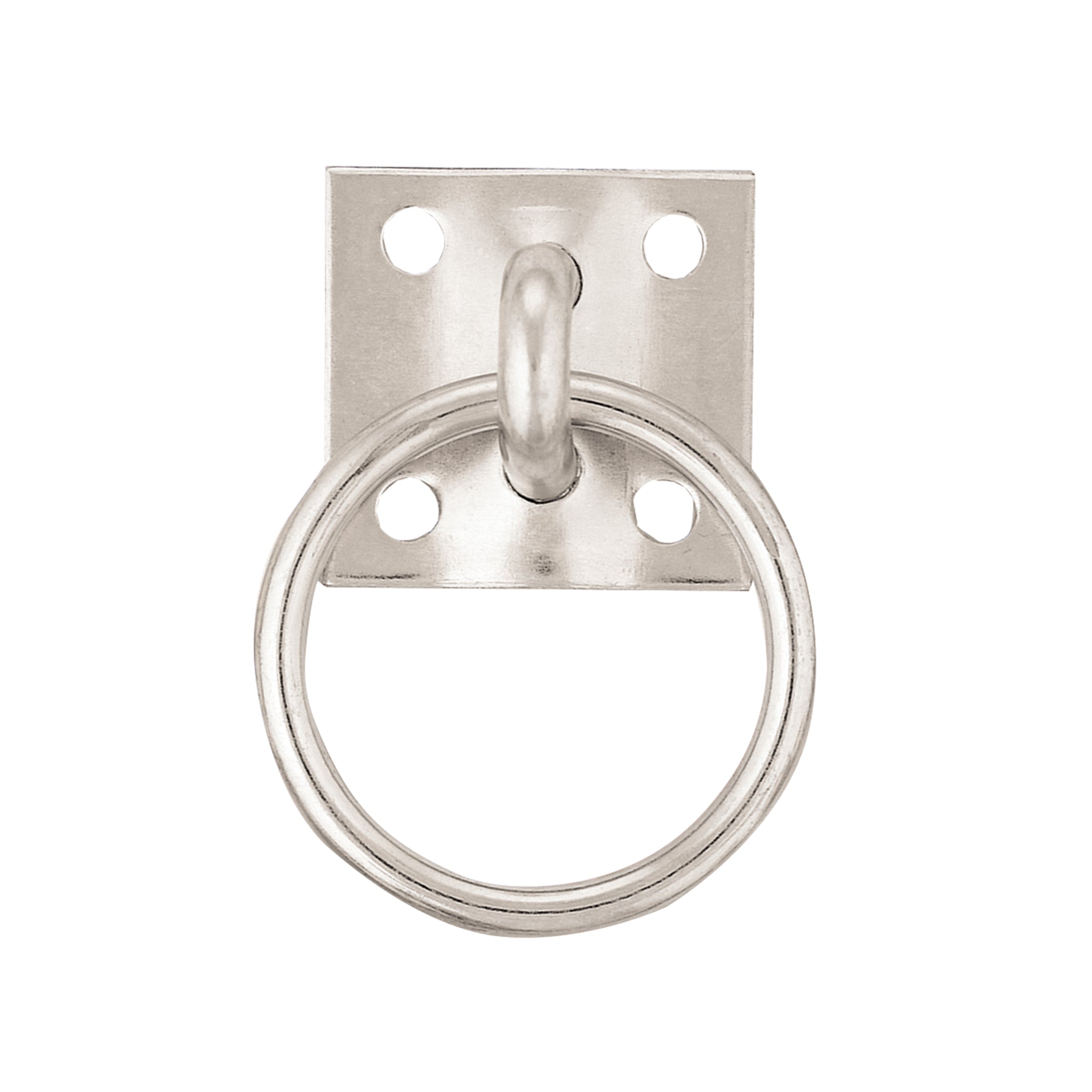 52 Tie Ring Plate Zinc Plated, 1-3/4