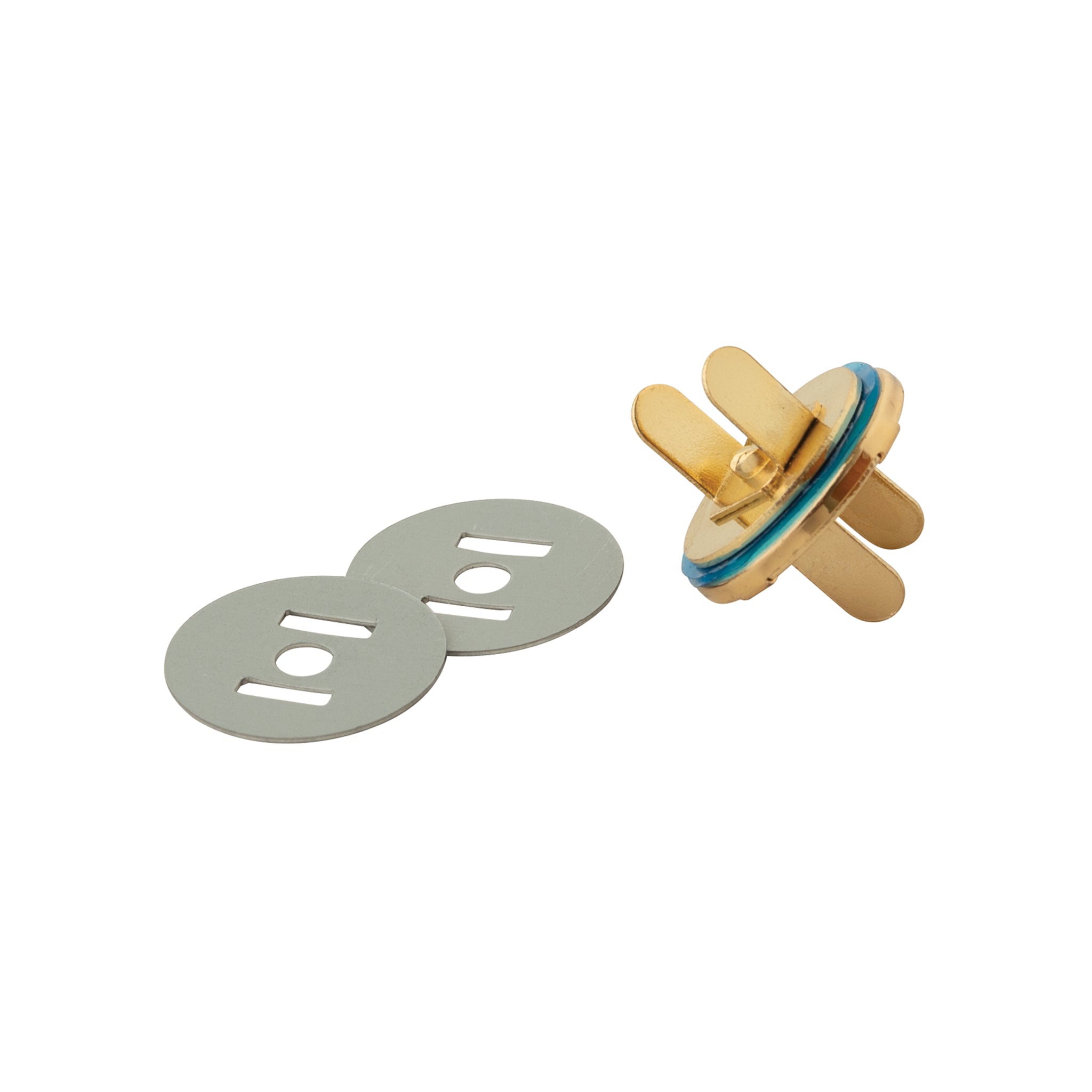 436 Magnetic Closure Brass Plated, 1/2