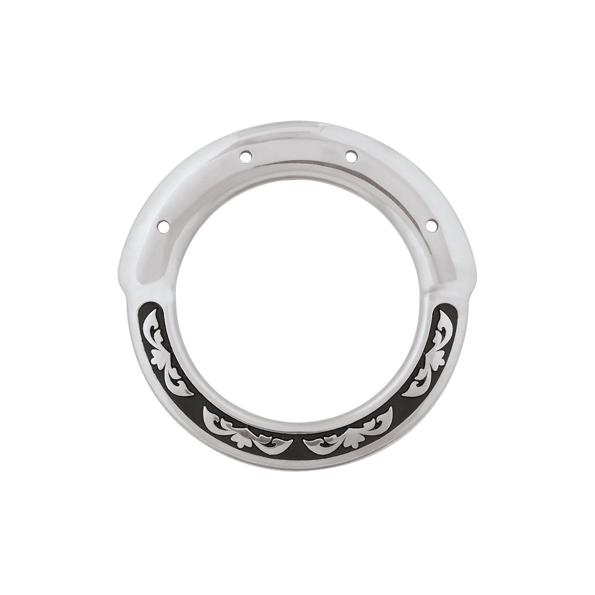 Jeremiah Watt Accented Floral Inskirt Rigging Ring, 3