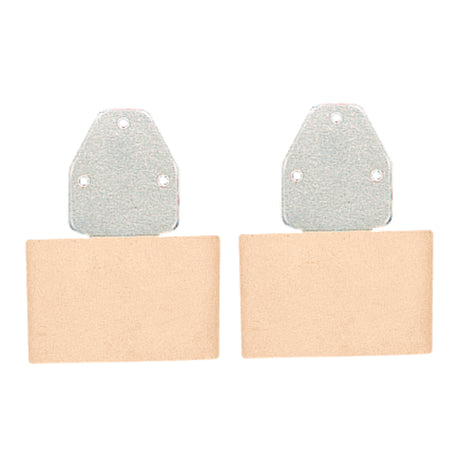 3" Leather Covered Vertical Blevins Buckle