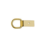 Heavy Roping Saddle D-Ring with Clip, 1"