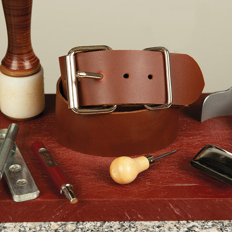 Chrome Tanned Water Buffalo Leather, 5-6 oz.