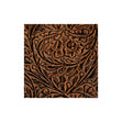 Sample, Embossed Leather, 2-3 oz., Western Floral