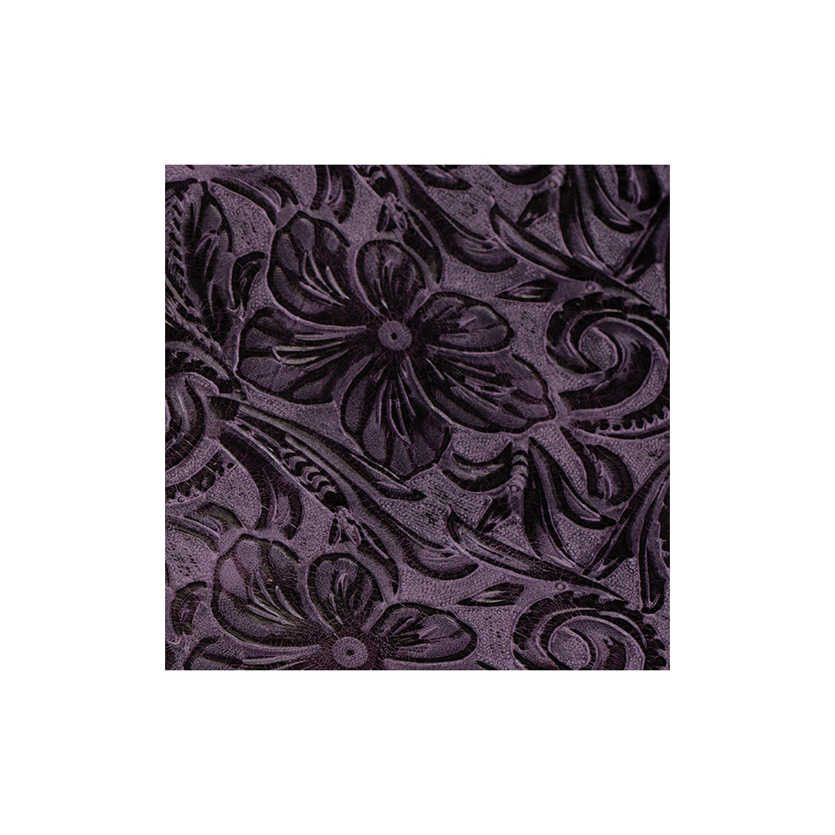 Sample, Embossed Leather, 2/3 oz., Floral