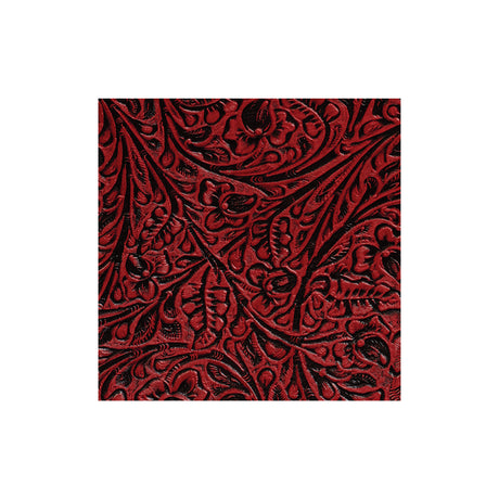 Sample, Embossed Leather, 2-3 oz., Western Floral
