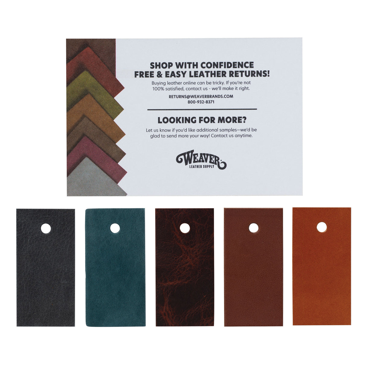 Leather Sample Packet