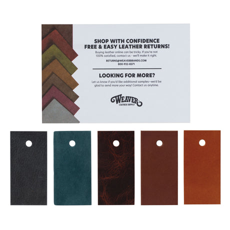 Leather Sample Packet