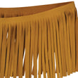 Deertan Cowhide Fringe