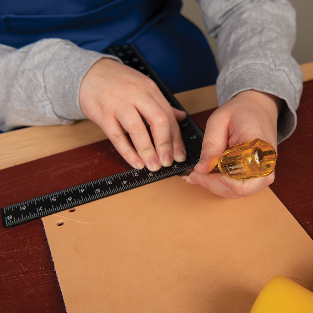 12" x 8" Steel Square with Non-Slip Tape