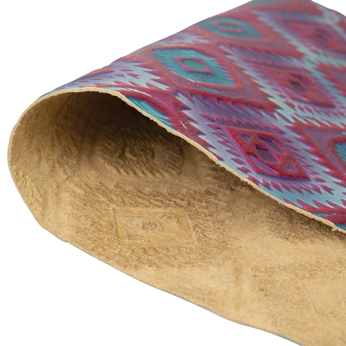 Embossed Leather, 2/3 oz., Aztec Rio