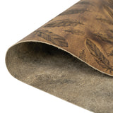 Embossed Leather, 2/3 oz., Mini Plumas Brown