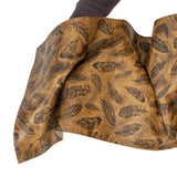 Embossed Leather, 2/3 oz., Mini Plumas Brown