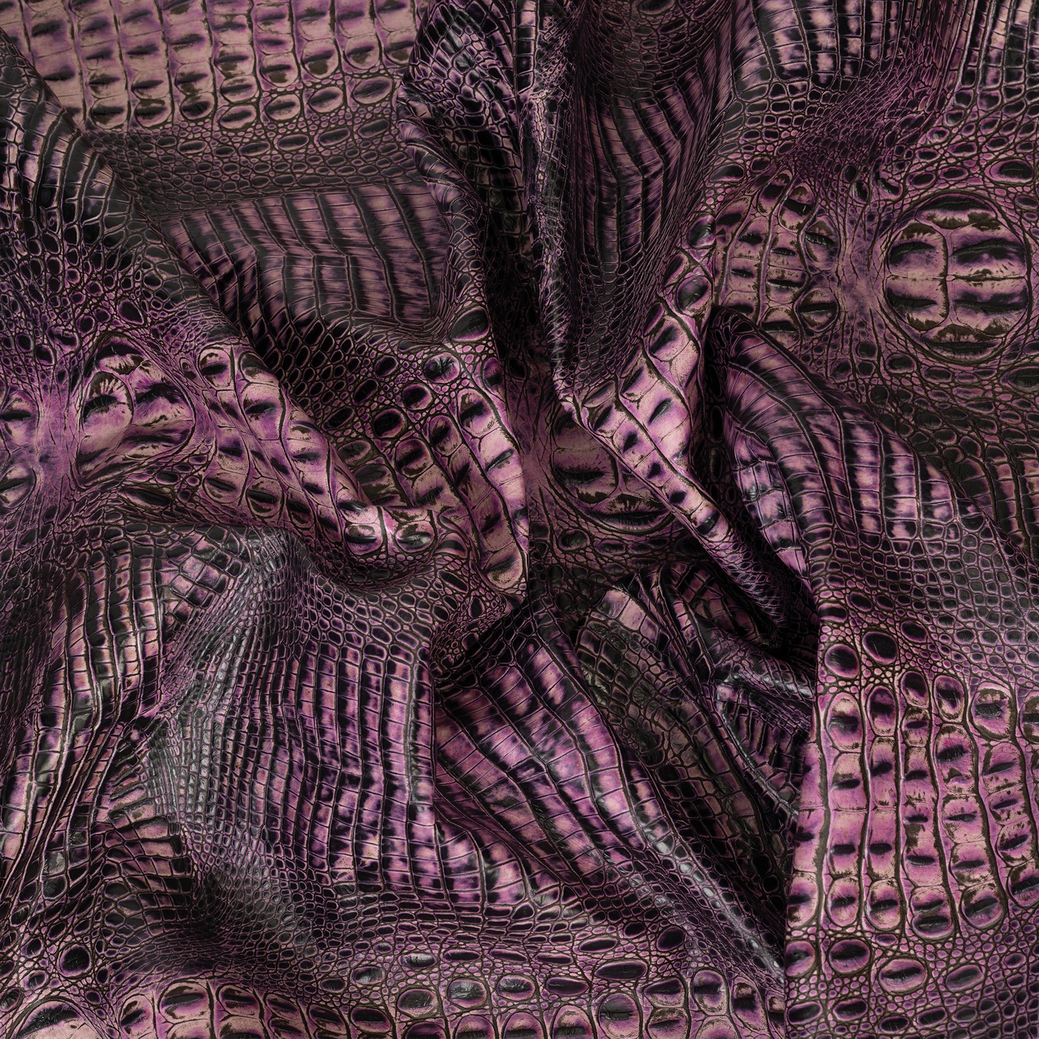 Embossed Leather, 2/3 oz., Purple Croc – Weaver Leather Supply