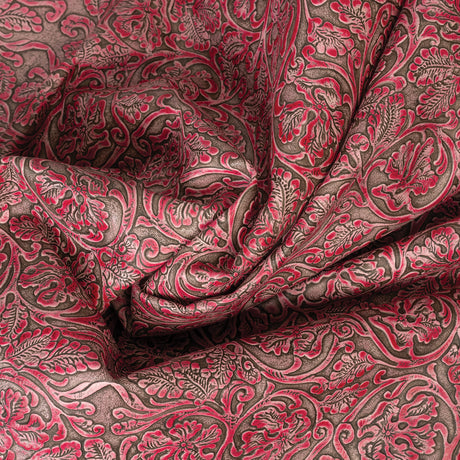 Sample, Embossed Leather, 2/3 oz., Cowboy Tool Pink