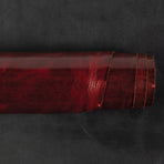 Burnt Chiptan American Bison Leather, 3/4 oz.