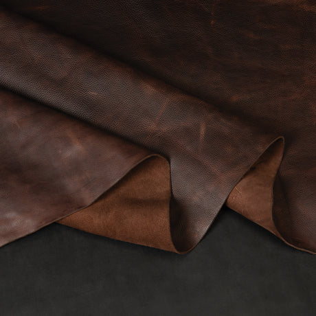 Cowboy Pull-Up Leather, Side, 5 to 6 oz.