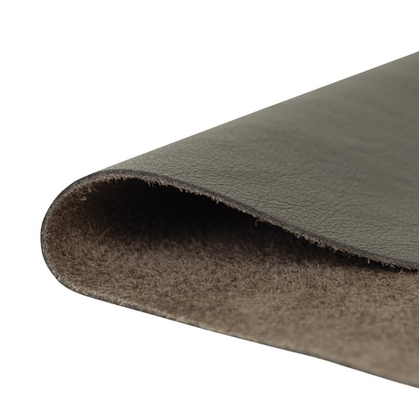 Modern Leather for Upholstery, Panel, Dark Ash